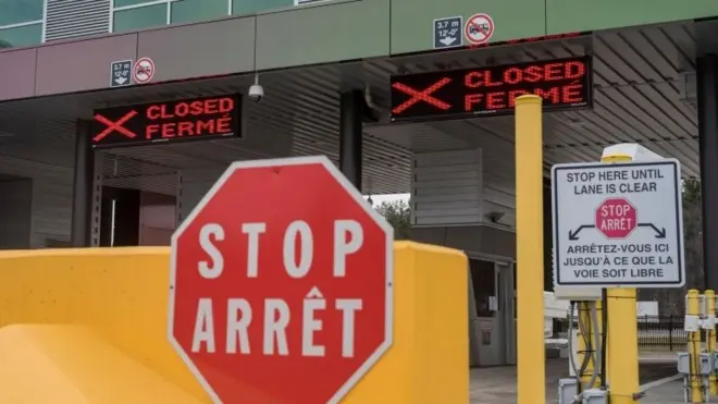 مرز آمریکا و کانادا