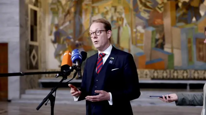 İsveç Dışişleri Bakanı Tobias Billström