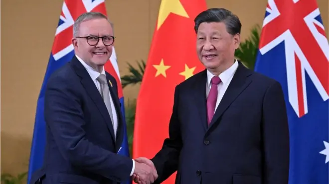 習近平與阿爾巴尼斯會面