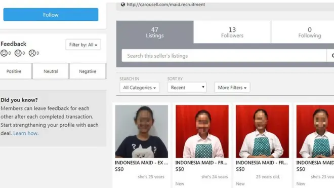 Penawaran yang diunggah ke situs Carousell.