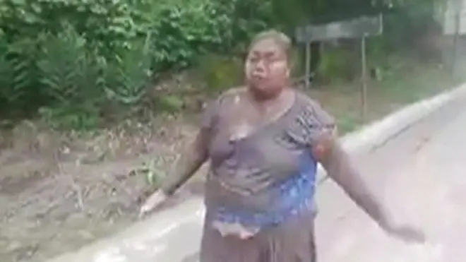 Sobreviviente de la erupción del Volcán de Fuego en Guatemala