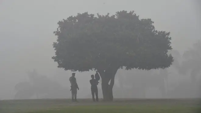 Смог в Дели