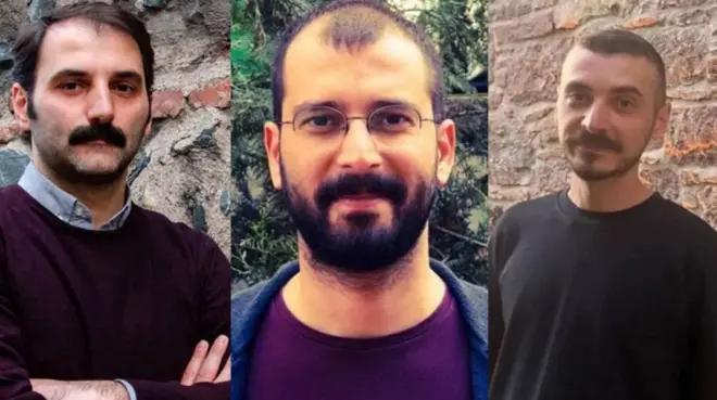 Birgün gazetesinin internet sitesi Yayın Koordinatörleri Uğur Koç ve Berkant Gültekin ile Sorumlu Yazı İşleri Müdürü Yaşar Gökdemir