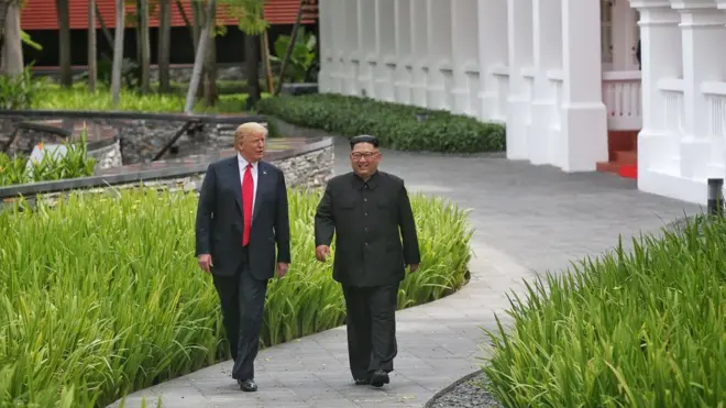 ترامب وكيم عقدا لقاء غير مسبوق