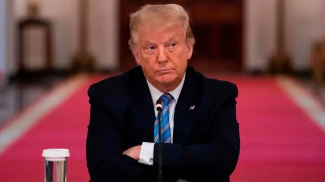 الرئيس الأمريكي دونالد ترامب
