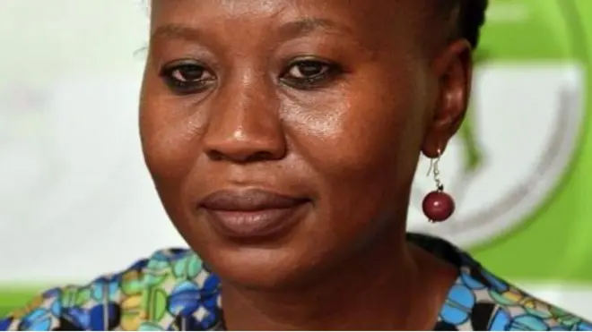 Roselyn Akombe na senior official for Kenya electoral commission.