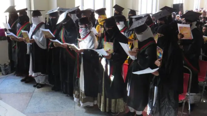 خوست کې ښځينه فارغانې