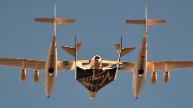 літак Virgin Galactic