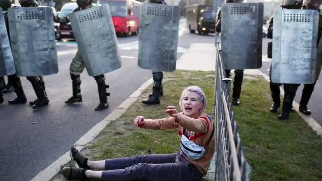 Протесты в Беларуси