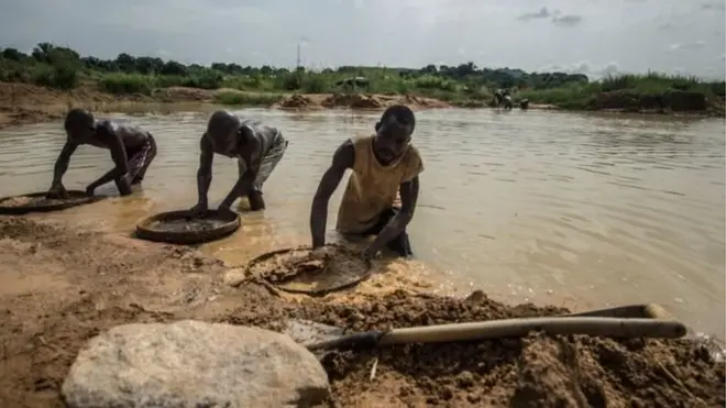 La Sierra Léone est connu pour la richesse de son sous-sol.