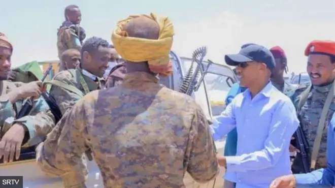 Madaxweyne Mustafe iyo ciidamo Liyuu Boolis ka tirsanla kulmay