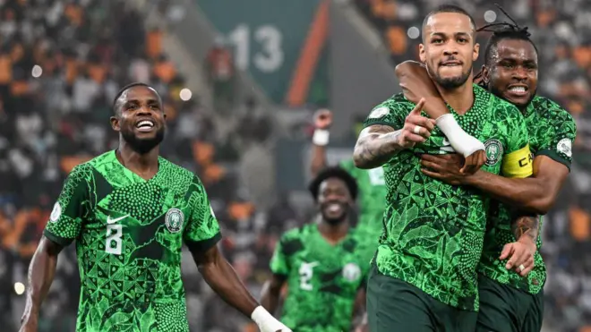 Nigeria win South Africa on penalties