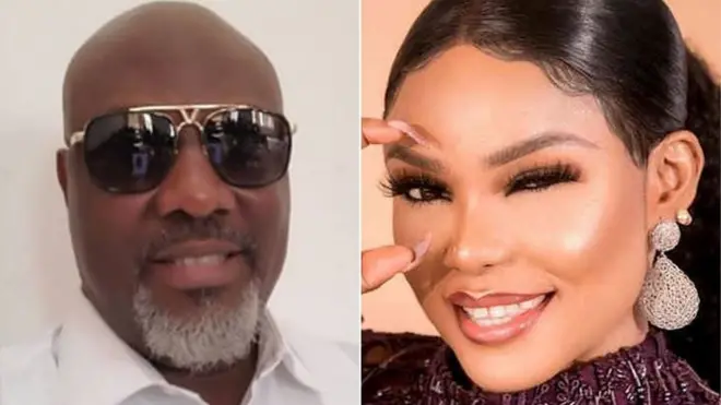 Aworan Dino Melaye ati Iyabọ Ojo