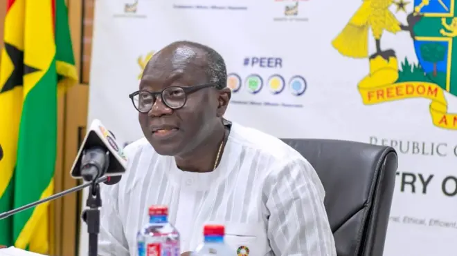 Ghana's ex finance minister 