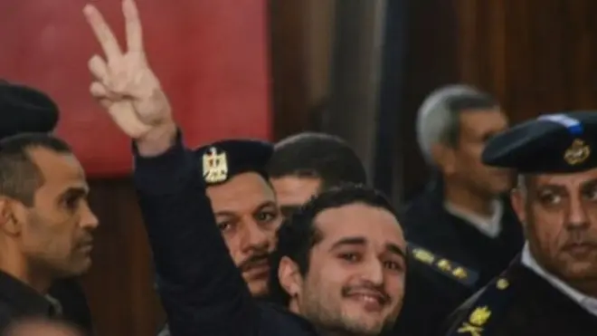 أحمد دومة كان من أبرز وجوه ثورة 25 يناير/ كانون الأول 2011 التي أطاحت بالرئيس حسني مبارك