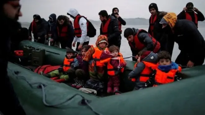 مهاجرون في بحر المانش