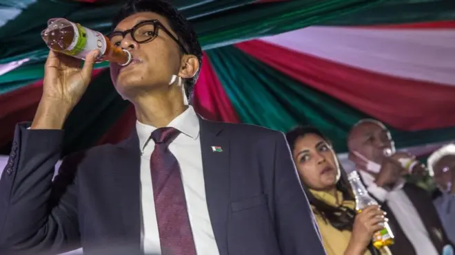 የማዳጋስካሩ ፕሬዚዳንት አንድሪ ራጆይሊና