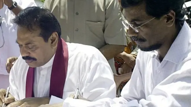 මහින්ද-ජවිපෙ ගිවිසුම