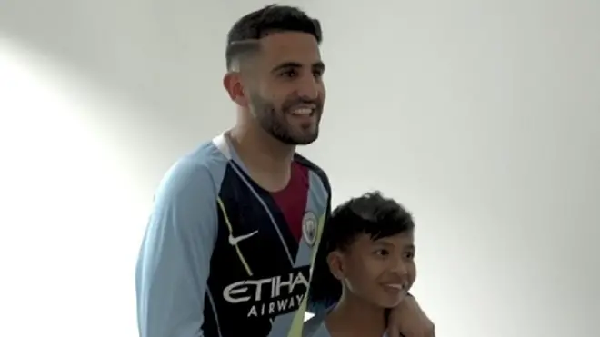 Rizky dan Riyad Mahrez