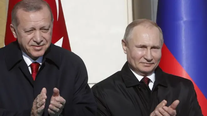 Путин и Эрдоган