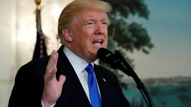 امریکی صدر ڈونلڈ ٹرمپ