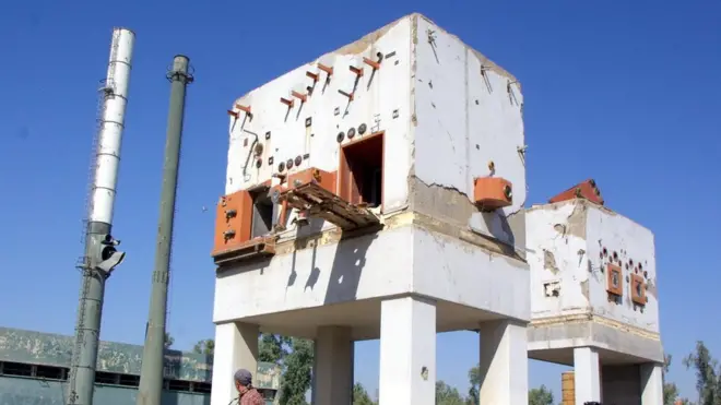 بقايا مفاعل تموز ظلت موجودة لعقود بعد تفجيره