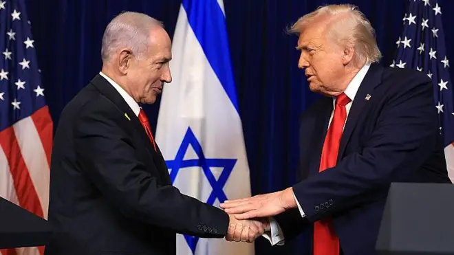 Netanyahu y Trump el pasado mes de diciembre.
