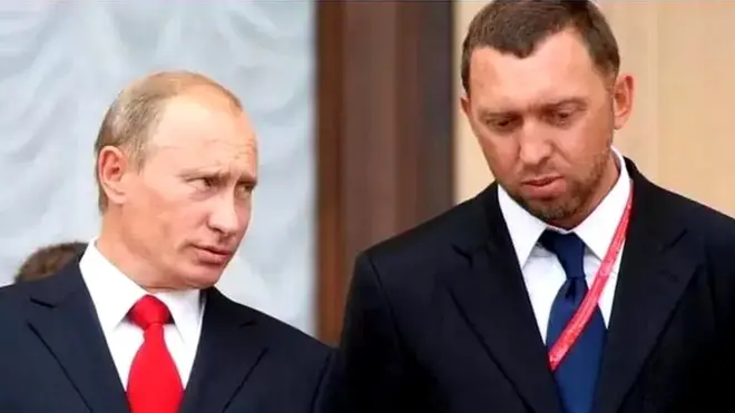 పుతిన్ తో ఓలిగార్క్ డెరిపాస్కా