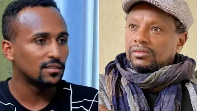 ጋዜጠኛ ተመስገን ደሳለኝ እና ጋዜጠኛ ያየሰው ሽመልስ