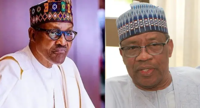 Aworan aarẹ ana ni Naijiria, Muhammadu Buhari ati aarẹ ologun tẹlẹri, Ibrahim Babangida