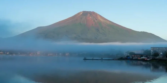 Uma foto do Monte Fuji visto sem nevepoker jogo de azarsetembropoker jogo de azar2023