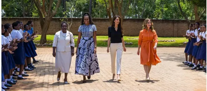  Michelle Obama, Amal Clooney na Melinda French Gates 