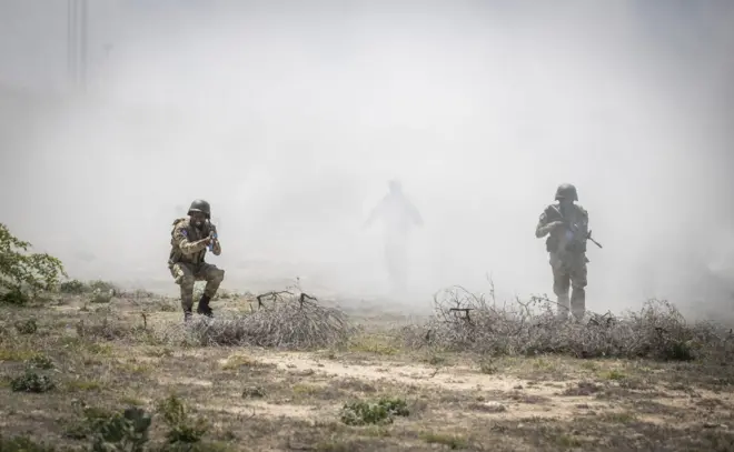 Ciidamada Soomaalida ee uu Turkiga tababaray