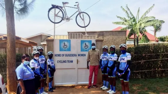 Aho ikipe ya Bugesera Cycling team iba