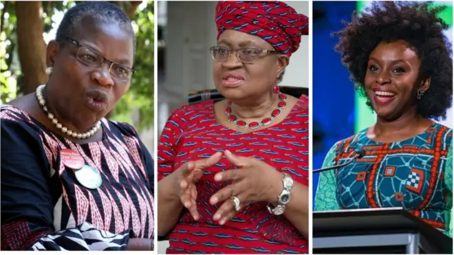 Ngozi Okonjo-Iweala and Chimamanda Adichie