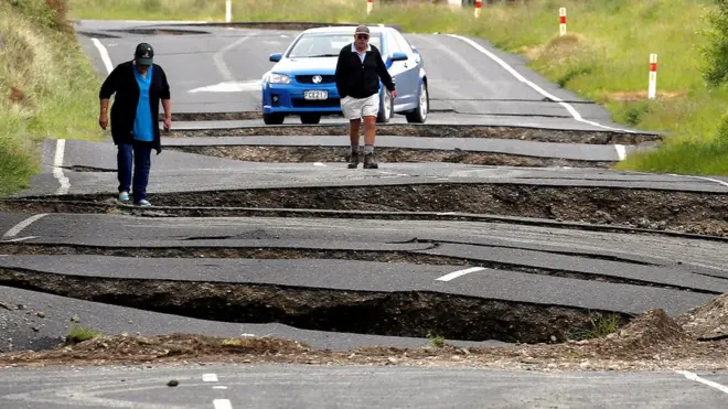 Aunque el terremoto fue poderoso, sólo se registraron dos muertos.