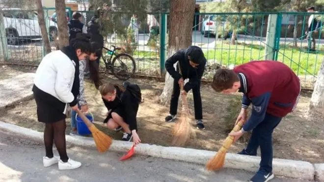 мактаб ўқувчилари