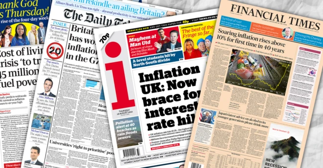 gazetelerin ilk sayfaları