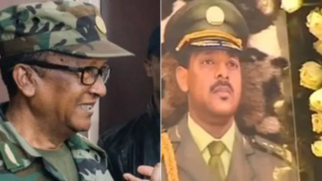 ጀነራል ሰዓረ መኮንንን ሜጀር ጀነራል ገዛኢ ኣበራን