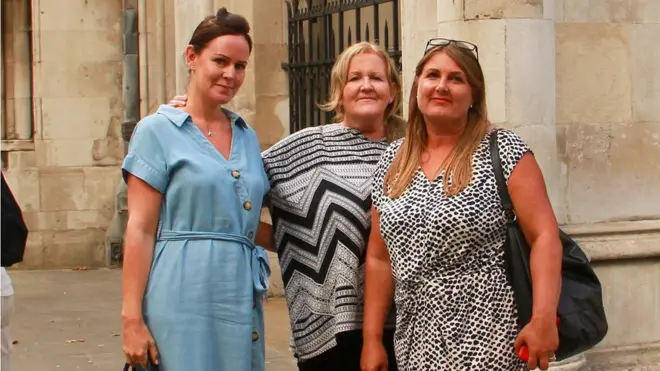 Kelly Rodway, Kerry Townsend and Sadie Collins have been awarded damages after suffering carbon monoxide poisoning
