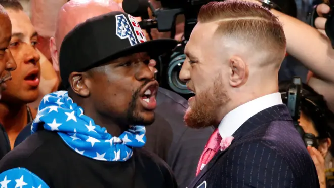 Floyd Mayweather y Connor McGregor