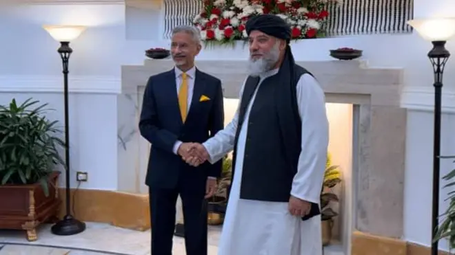 کابل د طالبانو حکومت د سوداګرۍ وزیر د هند د بهرنیو چارو له وزیر سره په ډیلي کې کتلي.