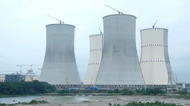 রূপপুর পারমাণবিক বিদ্যুৎ কেন্দ্রের দুটি ইউনিট নির্মাণ কাজ চলছে 