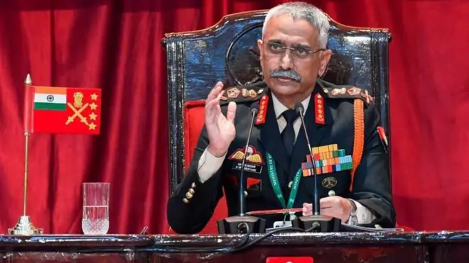 जनरल मनोज मुकुंद नरवणे हे डिसेंबर 2019 ते एप्रिल 2022 या कालावधीत भारतीय लष्कराचे 28वे लष्करप्रमुख (Chief of Army Staff) होते.