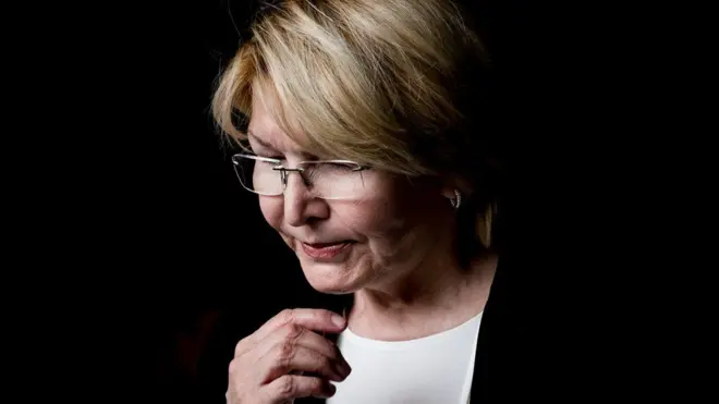 Luisa Ortega llegó a Colombia el pasado viernes.