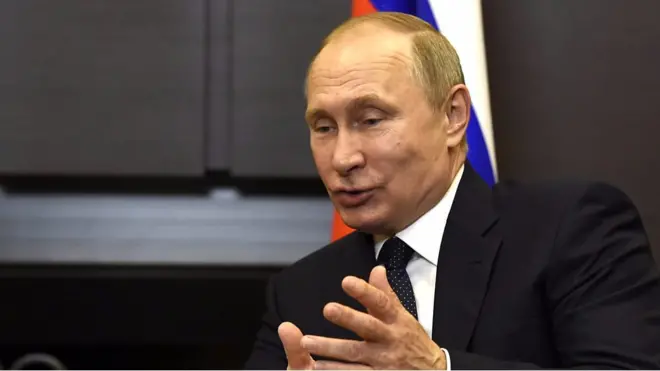 普京在索契接见外宾（17/5/2017）