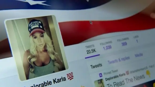 Аккаунт бота в Твиттере