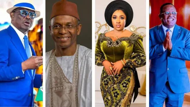 Foto of Wike, El-Rufai, Edu and Umahi