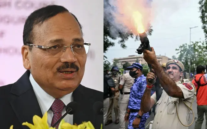 सीजेआई सूर्यकांत और पुलिस