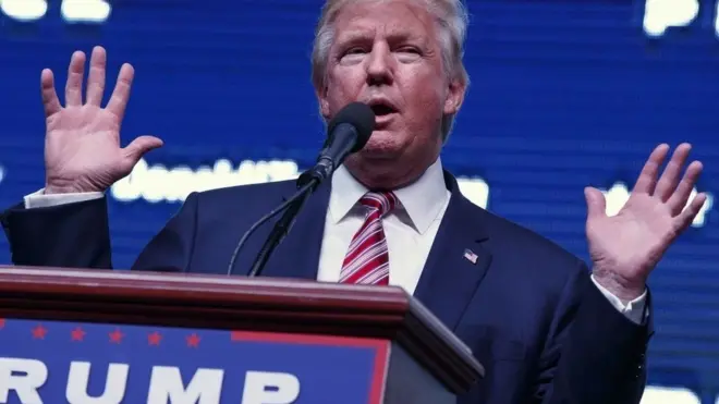 Mgombea Urais nchini Marekani Donald Trump